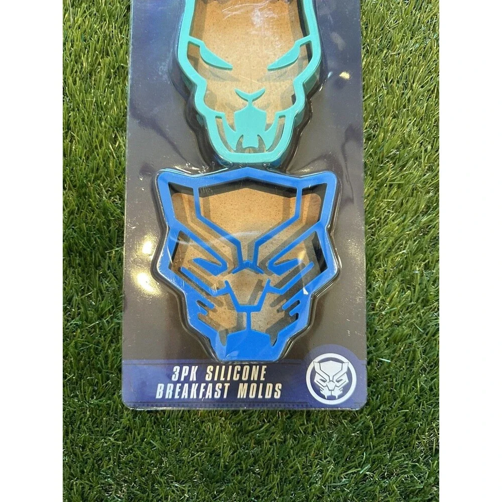 Marvel 3PK Silicone Breakfast Molds Wakanda Black Panther Lot Of 9